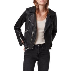 AllSaints Balfern Leather Jacket - US Size 8 (wears like a size 6) PERFECT!